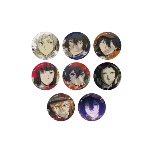 CRUX Даеци Накахара Эдокава Тосийокава Бродячие псы Бунго Персонаж Значок Значки
