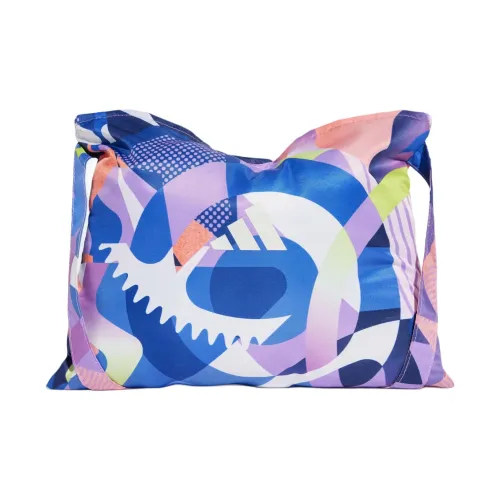 Adidas Полиэстер Кросс-боди Сумка Унисекс Синяя и Многоцветная