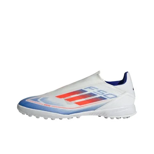 Adidas F50 League Футбольные бутсы Унисекс Белый Синий