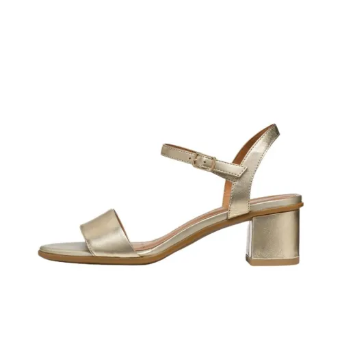 GEOX Aurely 50 One Ремень Сандалии 5,5 см Женские Золотые