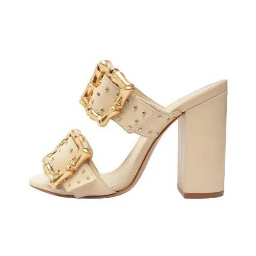 Schutz Слипоны 11,2cm Женские Бежевые