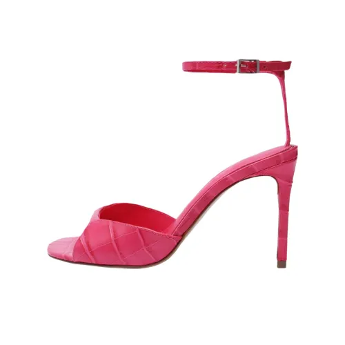 Schutz Nora One Strap Sandals 9cm Women's Pink