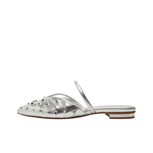 Schutz Домашние тапочки Женские Серебряные