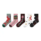 Мультяшная иллюстрация, набор из 5 пар