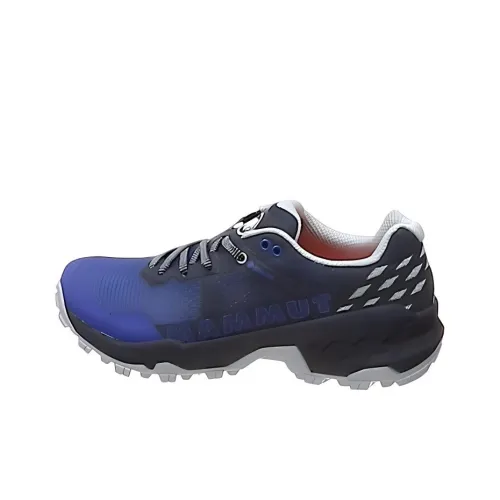 MAMMUT Sertig II Slip-resistant Abrasion-resistant Low Top Hiking Shoes Women's Blue MAMMUT Sertig II Противоскользящие Устойчивые к истиранию Низкие Кеды Походная обувь Женские Синие