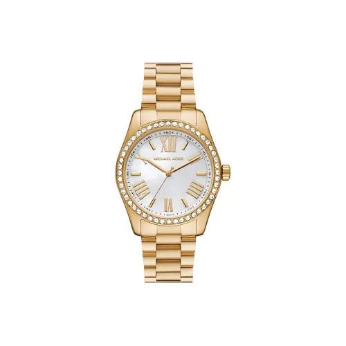 MICHAEL KORS Наручные часы Кварцевый механизм Ремешок из нержавеющей стали 38 мм Матирированный цветной циферблат Женские часы