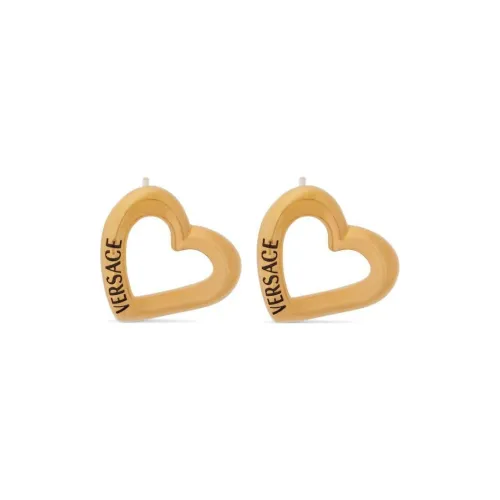 VERSACE Металл Серьги-гвоздики Унисекс Золото
