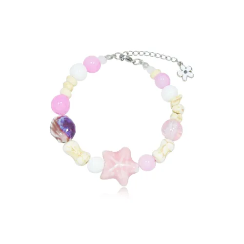 AWE Керамика Милый Starfish Утонченный Sweet Style Casual Браслет Shell Браслет с бусинами Женский