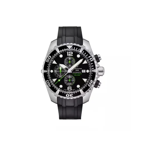 Certina GENT AUTOMATIC Collection Механический механизм Мужские часы Часы 45,7 мм Черный циферблат