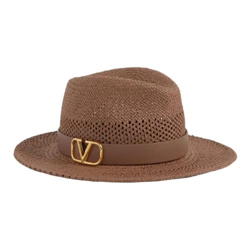 Valentino Бумага Шляпы ведра Женские Коричневый