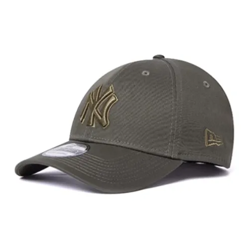New Era Хлопок Эластан Бейсболки Унисекс Оливково-зеленый