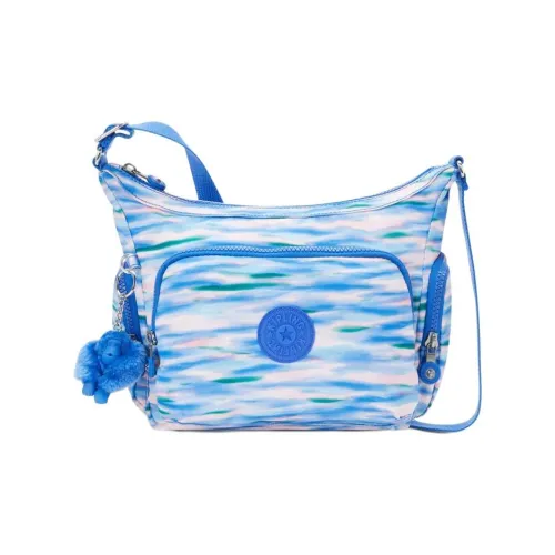 Kipling Переработанный полиэстер Сумка через плечо Женская Разбавленный синий