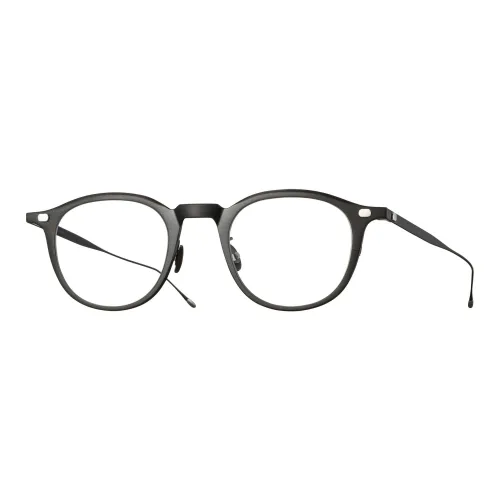 EYEVAN 7285 Овал Оправы для очков Унисекс Черный
