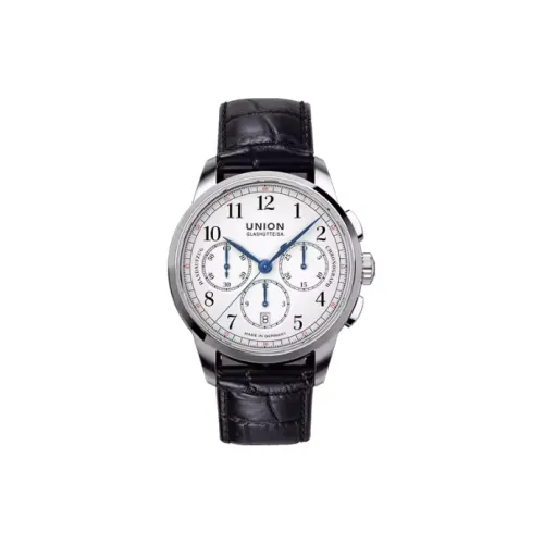 UNION GLASHUTTE/SA Механический механизм Мужские часы 42 мм Белый