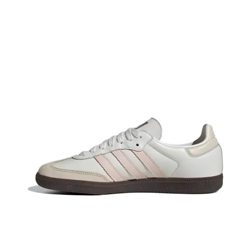 adidas originals SAMBA OG Кроссовки для скейтбординга Низкие Бело-розовые Женские
