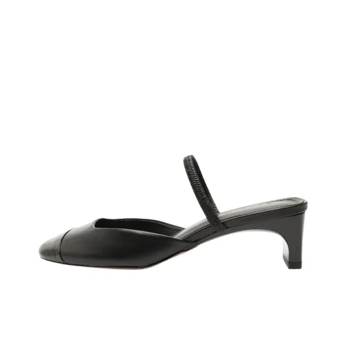 Schutz Домашние тапочки 5 см Женские Черные