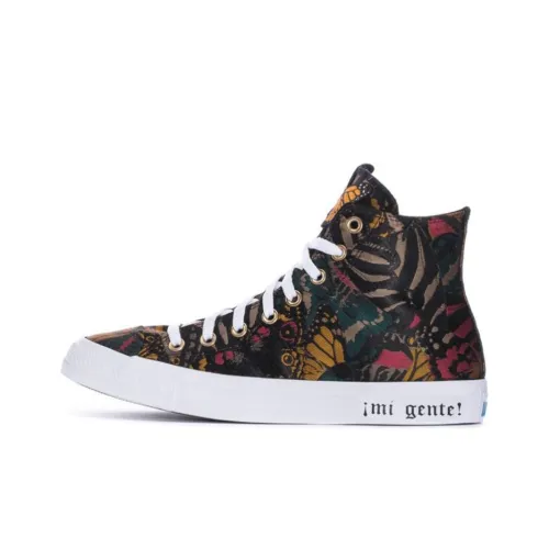 Converse Chuck Taylor All Star Hi Mi Gente High Топ Кеды Женские Черный Многоцветный