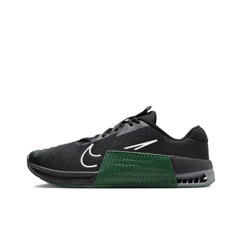Nike Metcon 9 Slip-Resistant Abrasion-Resistant Low-Top Training Shoes Men's Black Green Найк Меткон 9 противоскользящие устойчивые к истиранию низкий топ кроссовки для тренировок мужские черный зеленый