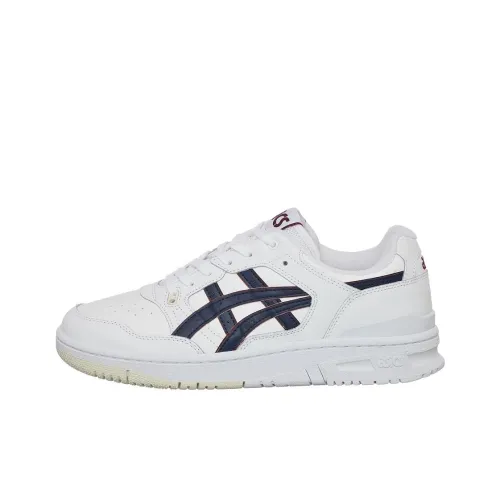 Asics EX89 Беговые кроссовки Низкий топ Белый Черный Унисекс
