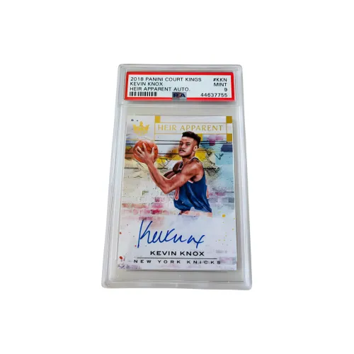 PANINI Kevin KNOX 18 19 Knicks Новые звезды Масляная живопись Подпись 199 199 PSA9 Игрок Сертифицированная карта 1 шт