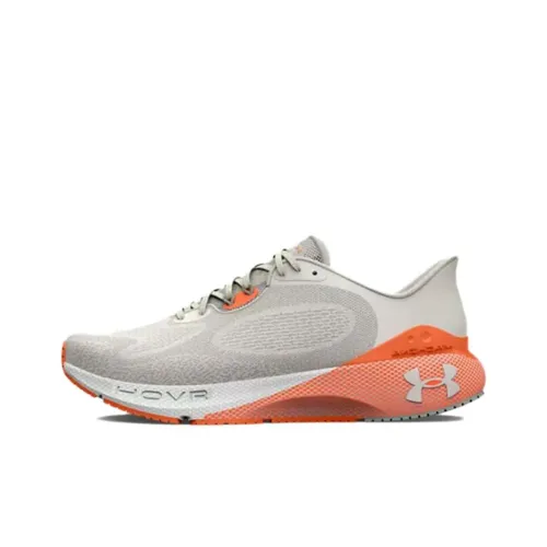 Under Armour HOVR Machina 3 Low Топ Беговые кроссовки Женские Серый Оранжевый