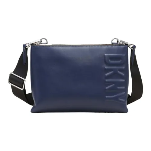 DKNY Полиуретан Сумка через плечо Женская Синяя