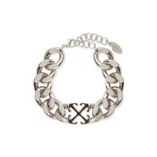 Off Белый Brass Bracelets Мужской