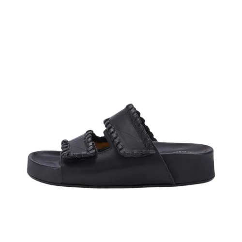 ATP Atelier Слипоны 4CM Женские Черные