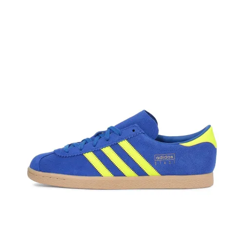 Adidas Originals Stadt Немецкие армейские кроссовки Low Топ Сине-зеленый Мужской