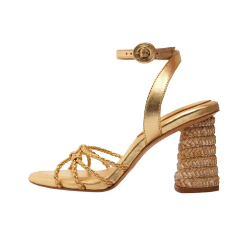 Schutz Amara One Ремешок Сандалии 8,7 см Женские Золотые