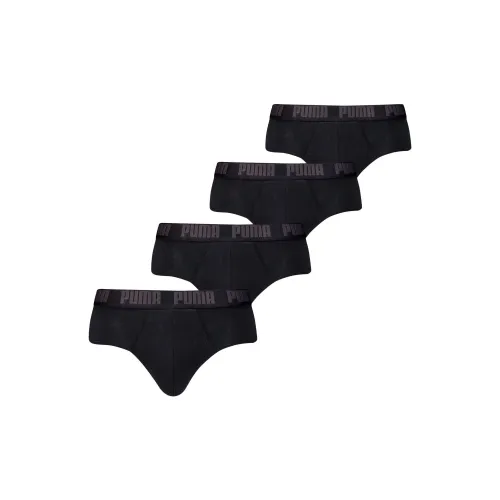 PUMA Трусы Мужские 4 упаковки черный