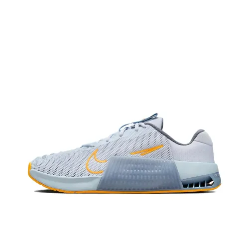 Nike Metcon 9 Low Топ Кроссовки для тренировок Мужские Синие Оранжевые
