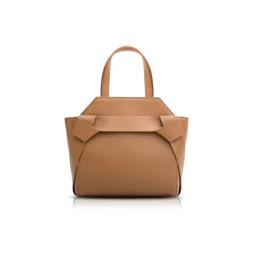 Unitude Сумка через плечо из коровьей кожи женская шоколадно-коричневый кремовый