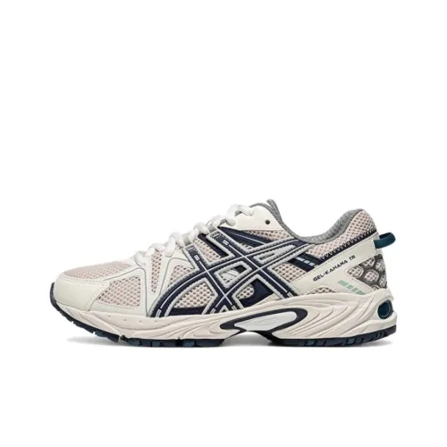 Asics Gel Kahana TR Low Топ Casual Унисекс Серый Белый Синий