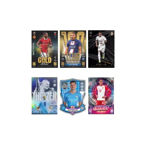 Topps Match Attax UEFA Champions League Футбол Дуэльные Карты 24 Пакетов Коробка
