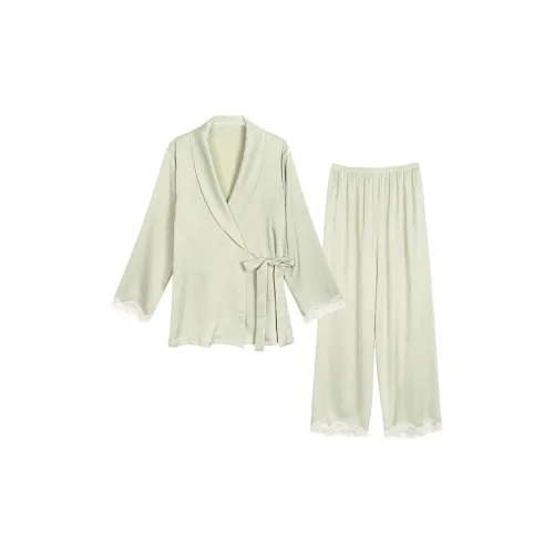 IIZZINI Пижамный комплект женский аква-зеленый