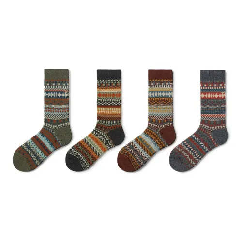 PRIMEET Носки Crew Унисекс упаковка из 4 пар