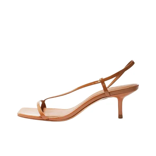 Schutz Heloise One Strap Sandals 5,5cm Women's Umber