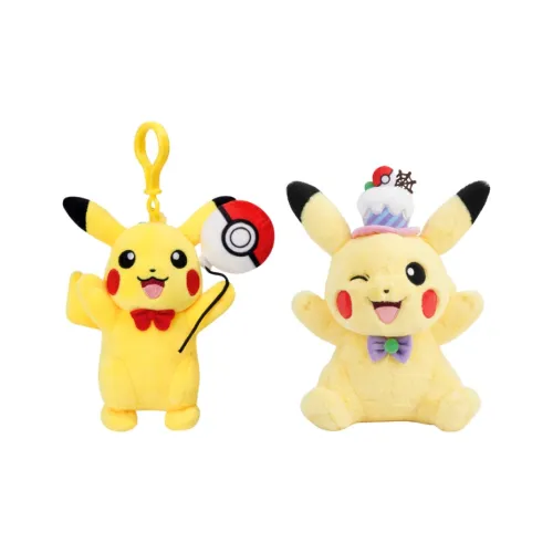 POTDEMIEL x Pokemon Пикачу Воздушный шар Вечеринка Снэки Кукла Куклы Плюшевый Брелок Набор 12 см 25 см Высота