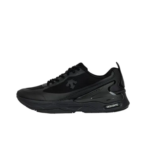 DESCENTE CLASH Беговые кроссовки Низкий Верх Черный Унисекс