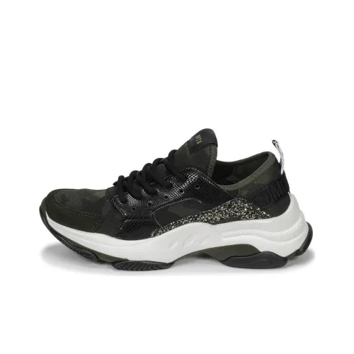 STEVE MADDEN Низкий топ Повседневная обувь Женская Черный Зеленый