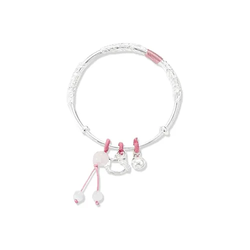 WANLIACC Сплав Kitten Цветочное великолепие Браслет Женские