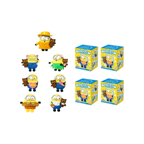 Spiritual Creations Minions BOB And Tim Медведь's Warm Everyday Blind Boxes Single Mystery Box Full Box 6 Pack