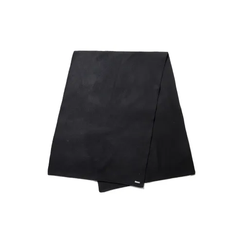 Auralee Alpaca Wool Knit Шарфы Мужской Черный