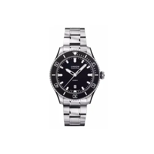 UNION GLASHUTTE/SA Автоматический Механический Механизм Мужские Часы 45 мм Черный