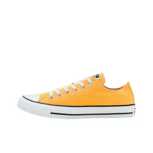 Converse Chuck Taylor All Star Износостойкие Низкие Кеды Унисекс Ярко-Желтые