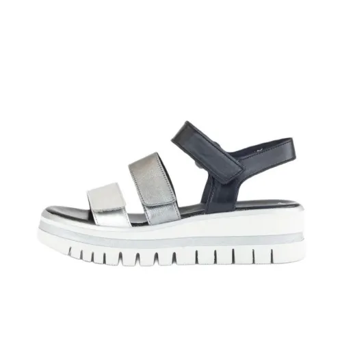 Gabor One Ремешок Сандалии 1,5 см Женские Серебряные