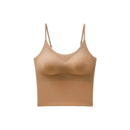 FENTENG Майка Маленький Топ на бретелях Тонкий Женский