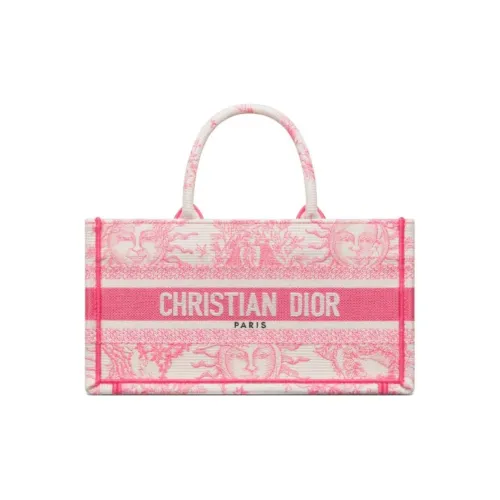 DIOR DIORIVIERA Вышивка Сумка-тоут Сумка для покупок Сумка через плечо Сумка Женская Конфетно-розовая