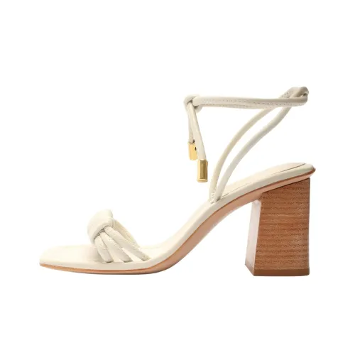 Schutz Binky One Strap Sandals 10 см Женские Белые